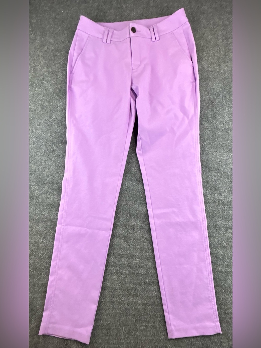 KJUS Irene Chino Golf Pants Oxford Lavender Purple 5 Pocket Womens 36 S (US 6)